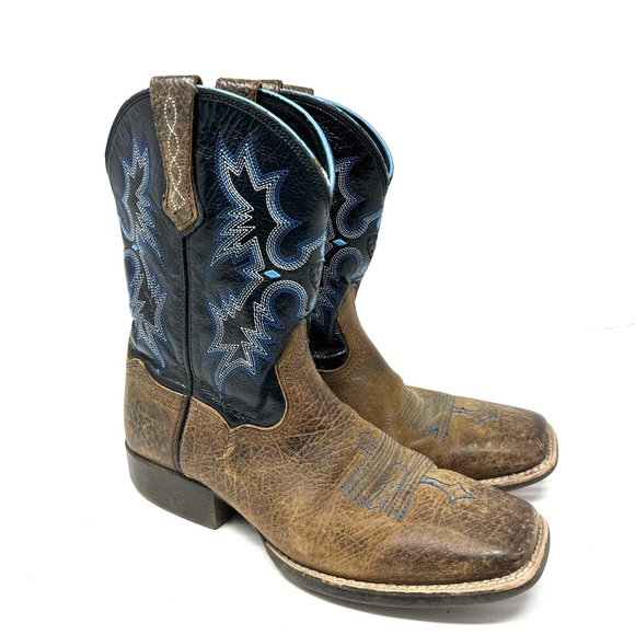 Ariat Other - ARIAT Boy’s Tombstone Square Toe Cowboy Boots